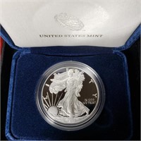 2013 Silver Eagle Proof with OGP and COA