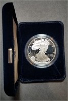 1999 Silver Eagle Proof - In Mint Packaging w/COA