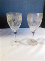 11 7" Wine Glasses