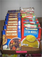 Lot of Assorted Dried Soup Mixes *Out of Date