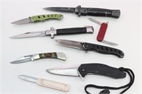 (8) Folding Pocket Knives