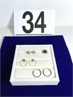 [F] Mixed Marked .925 Jewelry Lot [4.63g]