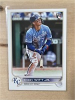 Bobby Witt Jr. 2022 Topps Rookie Card