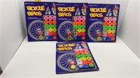 4 PACKS BICYCLE BEADS-NEW OLD STOCK