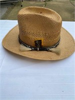 Vintage Bradford Western Cowboy Hat 7 1/2