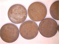Lincoln Head Cent 1940 (7 coins)