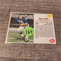 1962 Post Cereal Sam Huff