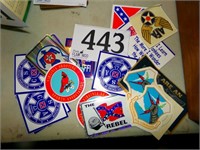 LOT OF MILITARY STICKERS