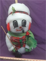 Homemade 19" Snowman Christmas decor