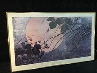 Autum Grasses Print by Japanese Artist Shibata