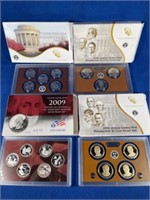 Four US Coin Sets