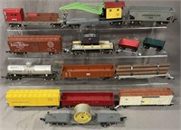 14 Assorted American Flyer Freight Cars