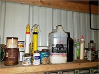 Assorted Shop Chemicals, Glue, more