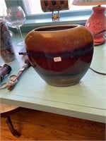 Smith Signed Pottery Vase