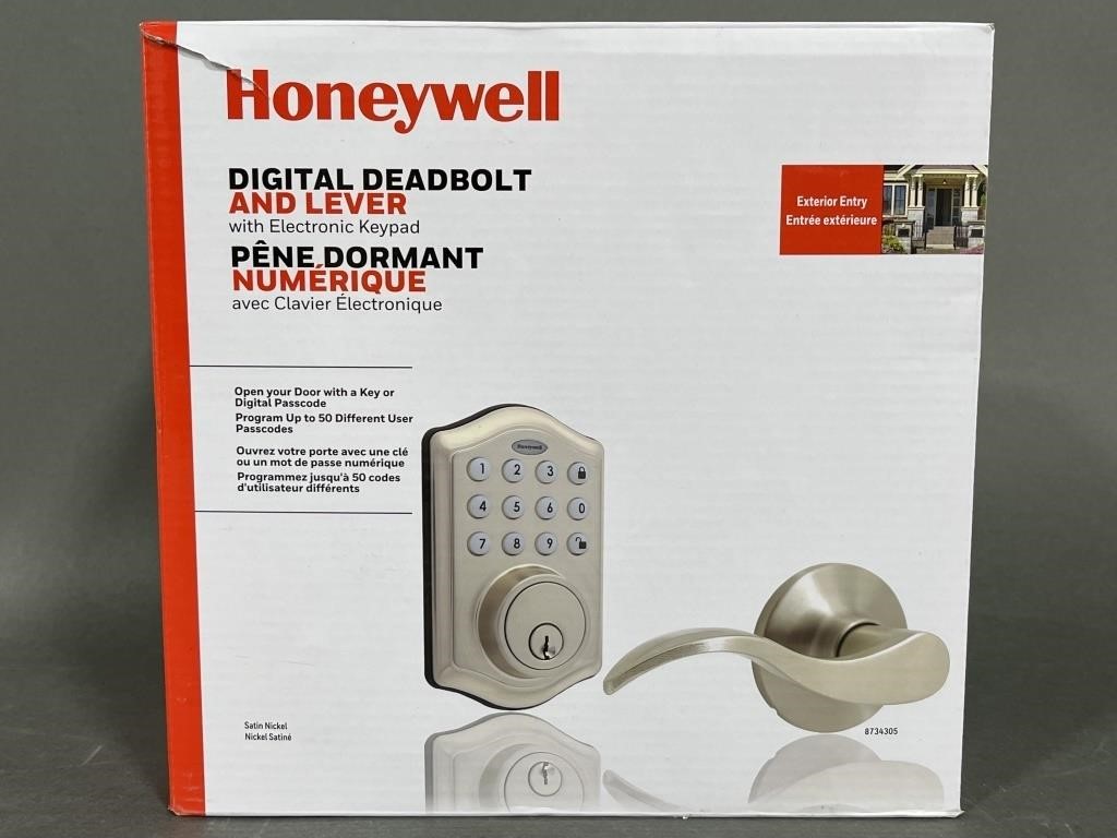 Honeywell Digital Deadbolt and Lever