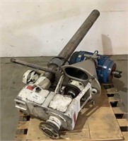 Powder Auger And 15 HP Electric Motor