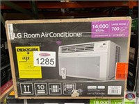 1 pcs; LG 14,000 BTU 115V Window Air Conditioner