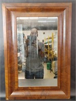 Solid Wood Wall Hanging Mirror