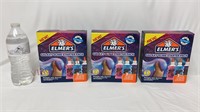 Elmer's Galaxy Slime Glitter Glue - 3 Packs - New