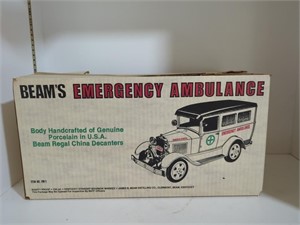 Jim Beam decanter emergency ambulance