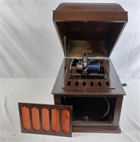 Thomas A Edison Amberola Internal Horn Phonograph