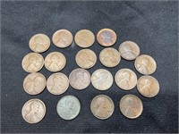 Bag of 20 1909 Lincoln Pennies