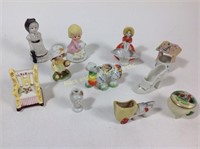 Lot of Eleven Small Items, Mostly Japan