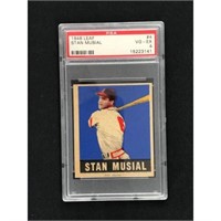 1948 Leaf Stan Musial Rookie Psa 4