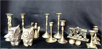 4.5 Lbs Of Variety Brass Knick Knacks