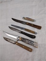 Old Kitchen Knives & Pocket Knife