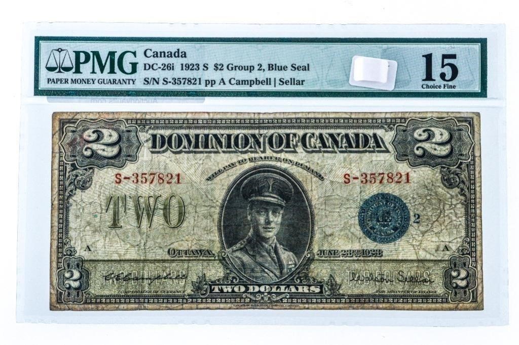 Private Collection - Rare Banknotes, Canada, USA, World