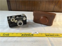 Vintage Argus Camera with Leather Case