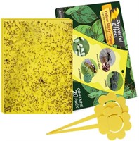 Kensizer 20-Pack Dual-Sided Yellow Sticky Traps