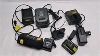 Lot of battery charger and batterys