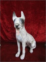 Resin Dog statue. Terrier