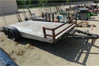 1995 Imp. Industries tandem axle trailer - with ti