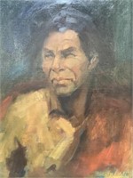 Charles Lamonk (1910-1990) Oil On Canvas