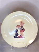 M.J. Hummel Porcelain Begging His Share Plate