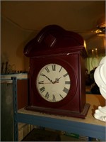 Mahogany Mantel Clock