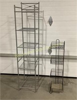 (2)Steel Shelves