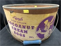 Lancaster, PA Keppel's Coconut Creme Egg Cardboard