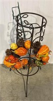 Fall Wreath Plant stand & Letter Holder