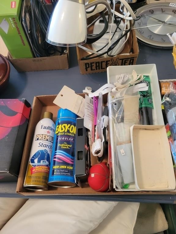 Lot of Office Supplies, Starch