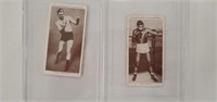 1938Tobacco Cards Of Joe Louis, Jack Dempsey