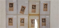 8 Rare 1940s Movie Star Cards Excellent Cond.