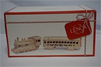 Lenox Christmas Village Train & Passenger Car