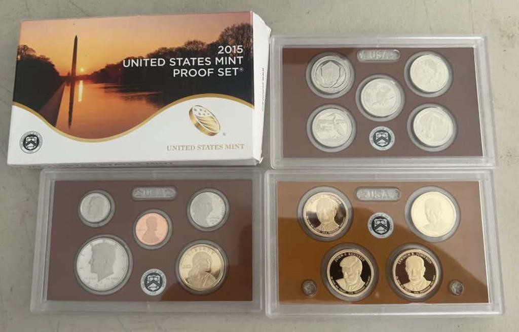 2015 UNITED STATES MINT PROOF SET