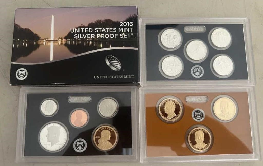 2016 UNITED STATES MINT SILVER PROOF SET