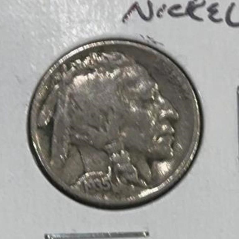 1935 BUFFALO NICKEL (VG)