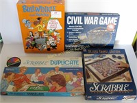 Stack Of Four Board Games